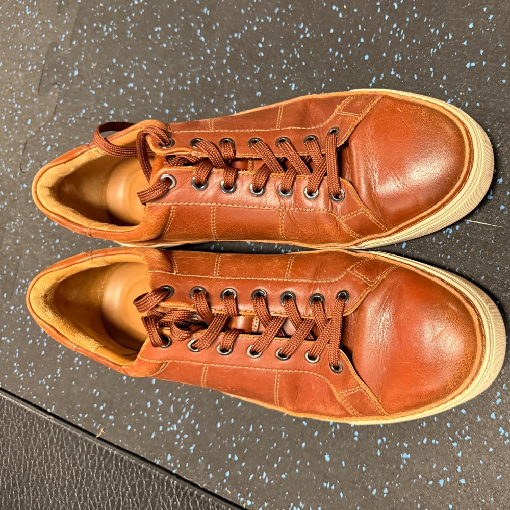 Allen Edmonds Leather Sneakers 13D - Picture 11 of 13